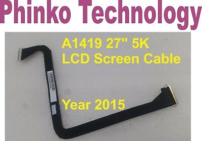 New Original For A1419 LCD cable 27" 5K Display Lcd Video Cable 2015 year