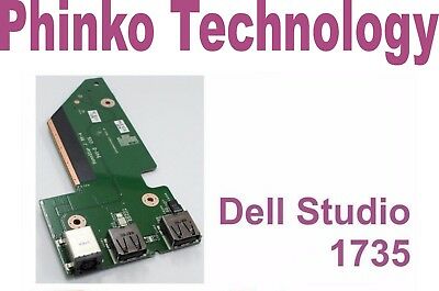 NEW Dell Studio 1735 1736 1737 Power Jack USB Board NU327