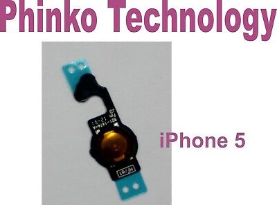 NEW iPhone 5 OEM Original Home Button Flex Cable Ribbon Genuine Repair
