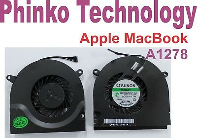Apple Macbook 13" A1278 A1342 A1280 cooling fan