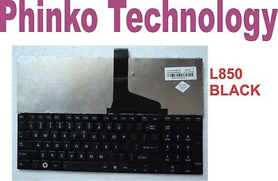 Keyboard for Toshiba Satellite C850 C850D L850 L850D L870, Black