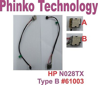 HP Notebook PC 245 G2 Compatible Laptop DC Jack Socket With Cable