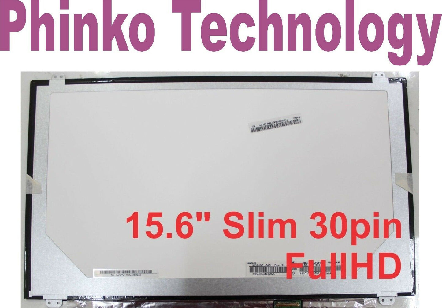 NEW 15.6" Slim LED Screen 30 Pins for Lenovo THINKPAD T560 SERIES FULL HD