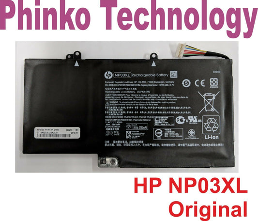 Original Battery for HP Pavilion x360 13-A Series Envy 15-U NP03XL 760944-421