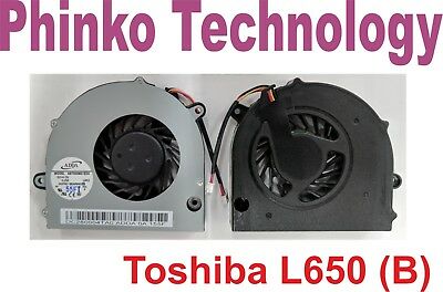NEW CPU Cooling Fan for Toshiba L650 L630 L655 C645 C655 C650 3 pin Type B