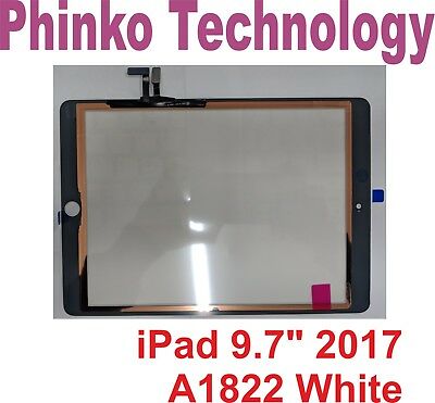 NEW Digitizer Glass Touch Screen for Apple iPad 9.7" 2017 A1822 A1823 WHITE