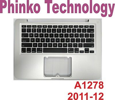 Seller refurbished Macbook Pro 13.3" A1278 Top Case Keyboard Palmrest 2011 2012