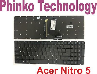 NEW Keyboard for Acer 3 Nitro 5 AN515-51 VX5-591G-547B VN7-793G With Backlit