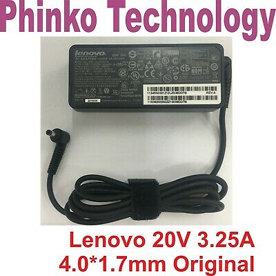 Original 65W 20V 3.25A Power AC Adapter Charger for Lenovo Ideapad 310-15isk