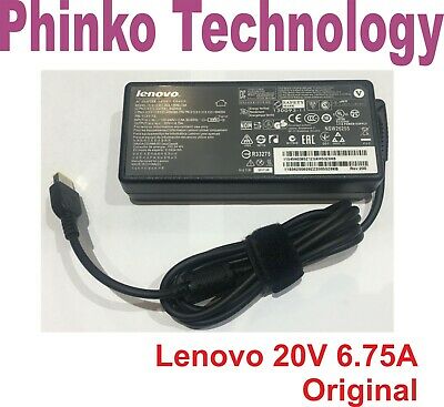 NEW Original AC Adapter Charger for Lenovo Thinkpad T440 T540 20V 6.75A 130W
