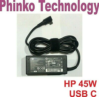 Original Type C USB Charger for HP 45W 15V 3A 12V 3A 5V 2A USB-C