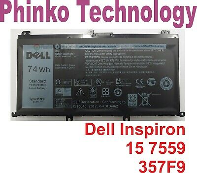 New Original Battery For Dell Inspiron 15 7559 15 7000 7566 7567 357F9 71JF4