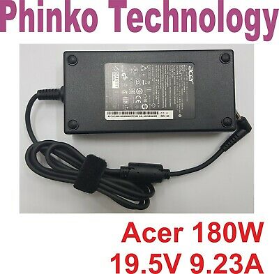 NEW Genuine Charger Adapter for Acer 19.5V 9.23A 180W 5.5mmX1.7mm