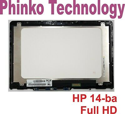 Touch Screen Assembly Digitizer LCD Panel 14"  HP Pavilion X360 14-BA 1920*1080