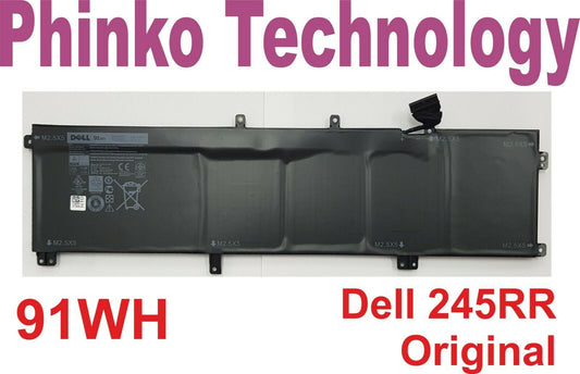 Genuine Battery Dell XPS 15 9530 Precision M3800 T0TRM TOTRM H76MV 245RR 91Wh