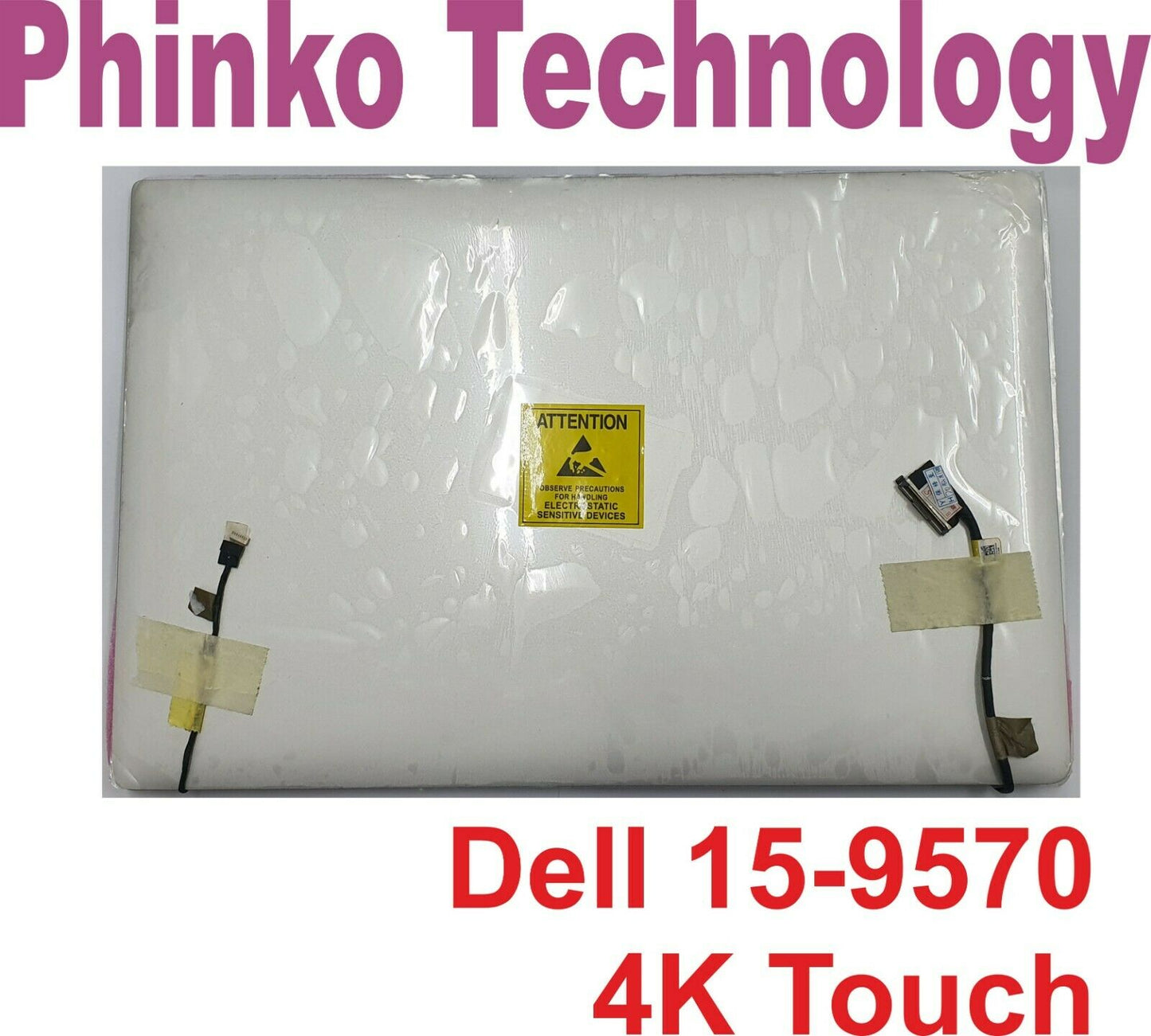 LCD Touch Screen Top Assembly Dell XPS 15 9570 Precision 5530 4K 3840*2160 Touch