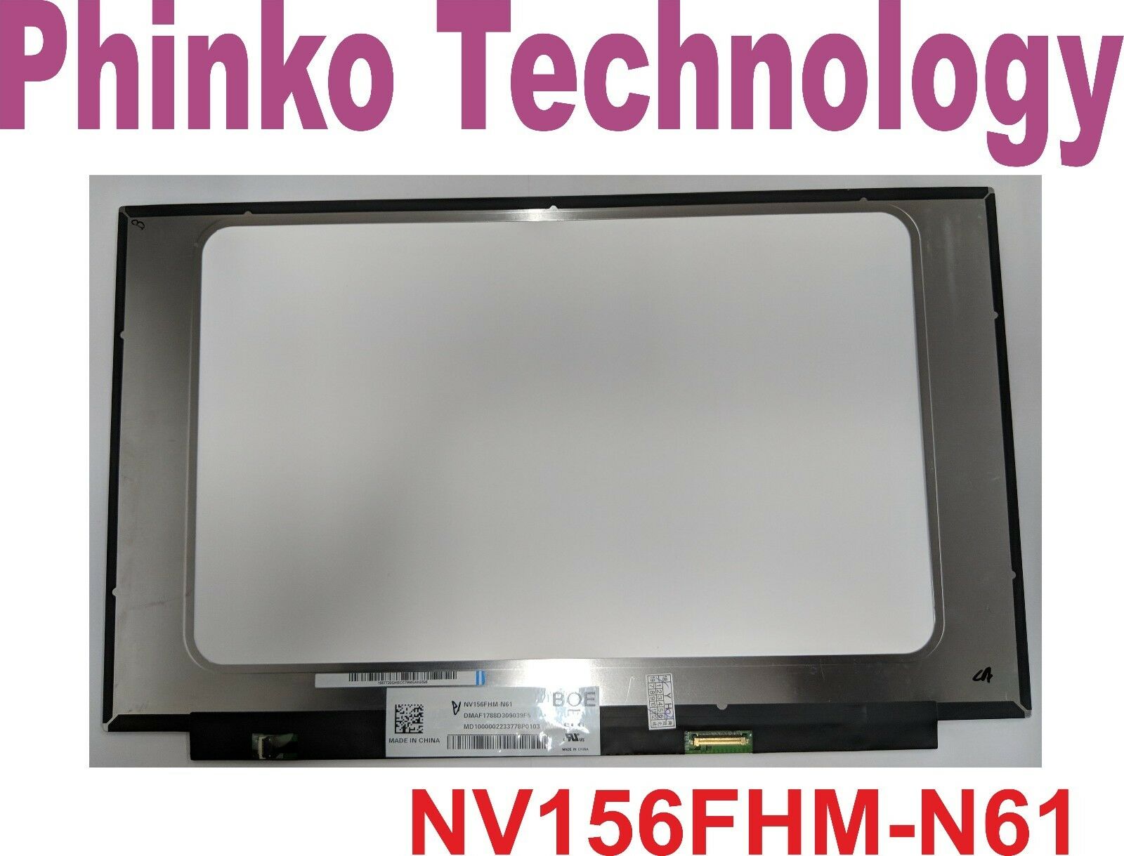 Écran LCD 15,6" IPS 1920x1080 Pour HP EliteBook 850 G5 - Dalle Neuve 30 Pins - Visiodirect