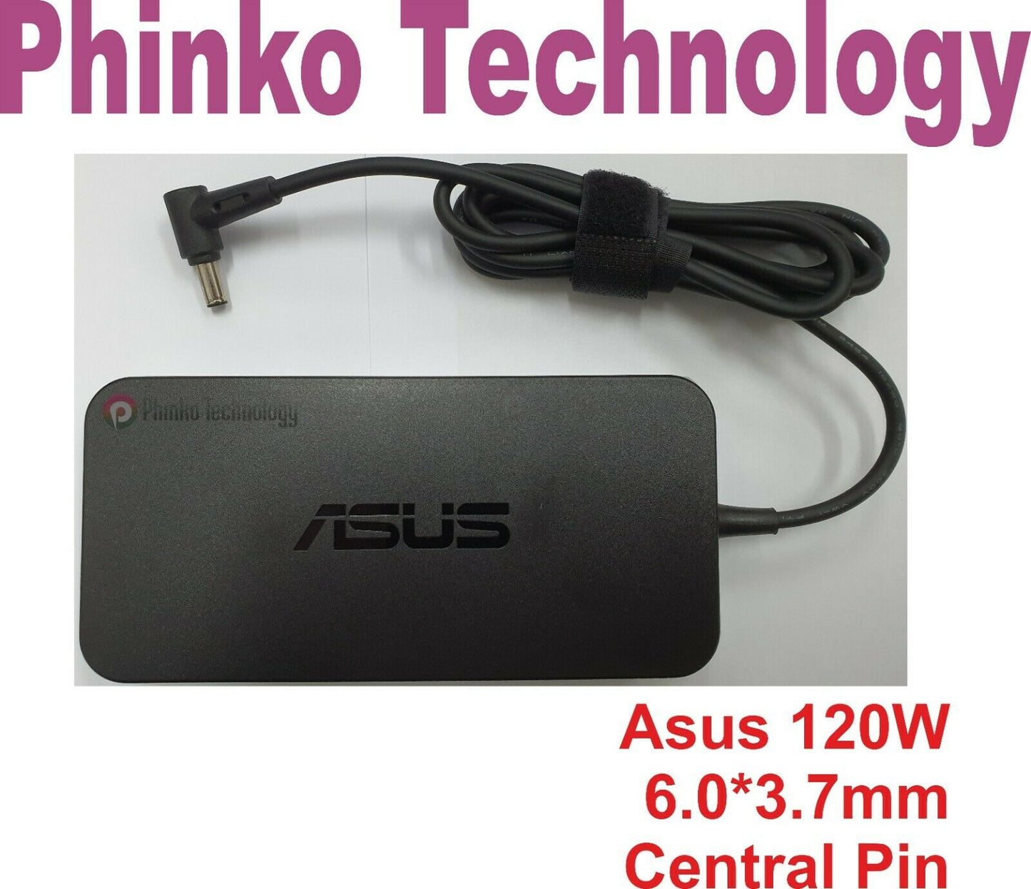 Original 19V 6.32A 120W Charger for ASUS ROG Gaming 6.0*3.7mm Central Pin