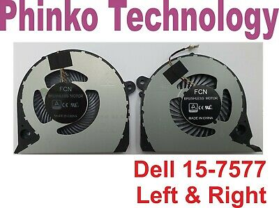 NEW CPU Cooling Fan for Dell Inspiron G7 15 7577 7578 Series Left & Right