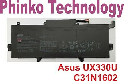 Genuine Original Battery for Asus UX330U UX330UA U3000 U3000U C31N1602