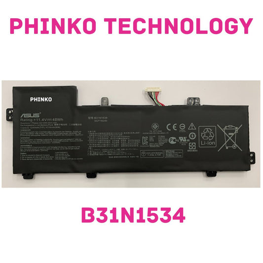 B31N1534 Battery For Asus Zenbook UX510UW-RB71 UX510UW-CN044T UX510UX-1A