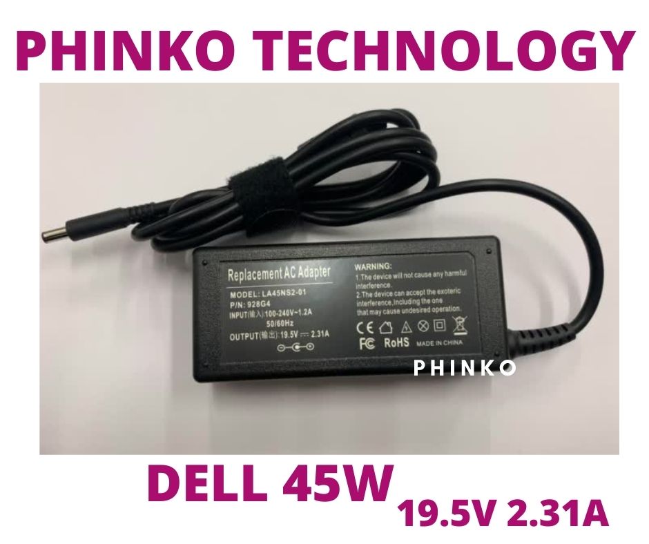 AC Adapter Charger Power for Dell Inspiron 3000 Series 11'' Laptop 45W