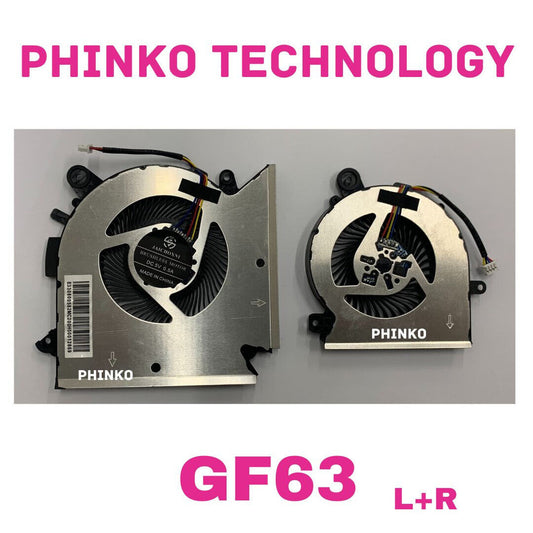 NEW CPU GPU Fan Laptop Cooling Fan 5V 1A 4 pin Radiator for GF63 8RC 8RD MS-16R1