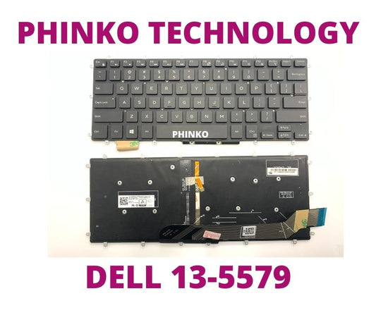 NEW keyboard With Backlit For Dell 2-in-1 Inspiron 13 5579 7368 7375 7378 7472