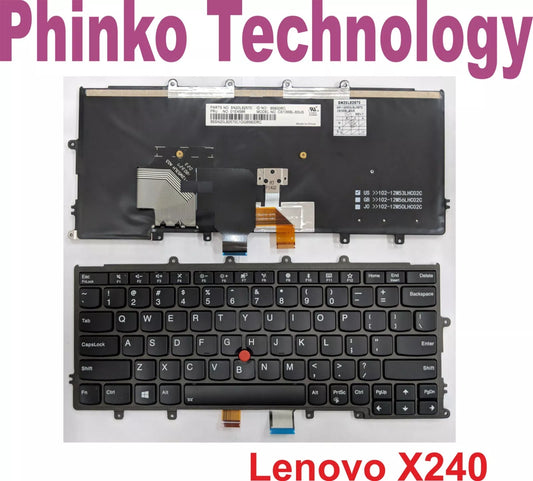 Keyboard for IBM Lenovo ThinkPad X230S X240 X240S X250 X260 X270 01AV540 Backlit
