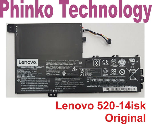 Original Battery for Lenovo Yoga 520-14isk 520-14ikb 520-14ast Series L15L3PB0