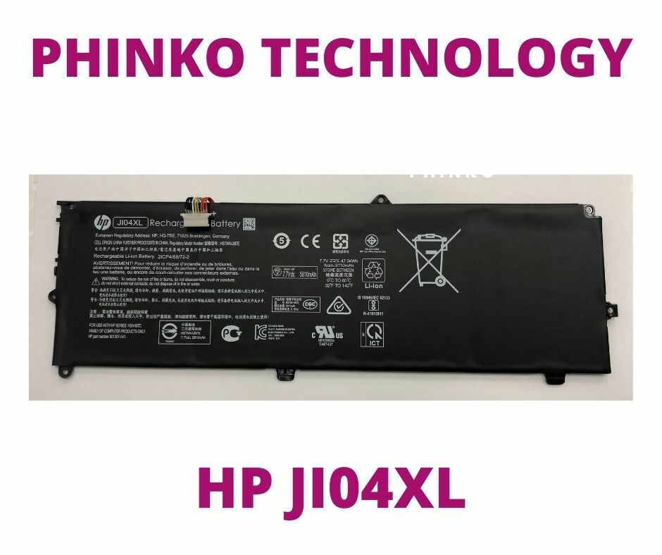 Original JI04XL battery For HP Elite X2 1012 G2 G2-1LV76EA 901307-541