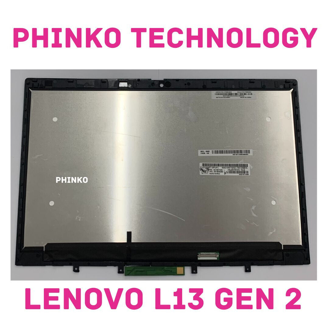 13.3 FHD Touch Screen Assembly for Lenovo Thinkpad L13 Yoga 1st Gen 20R5 20R6