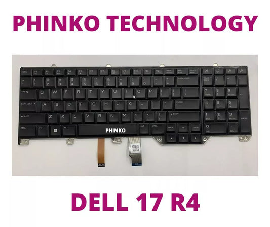 NEW Dell Alienware 17 R4, 17 R5 P31E US keyboard with Backlit