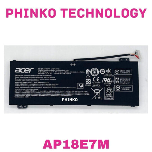 Battery For Acer Predator Helios 300 PH315-52 PH317-53 AP18E7M