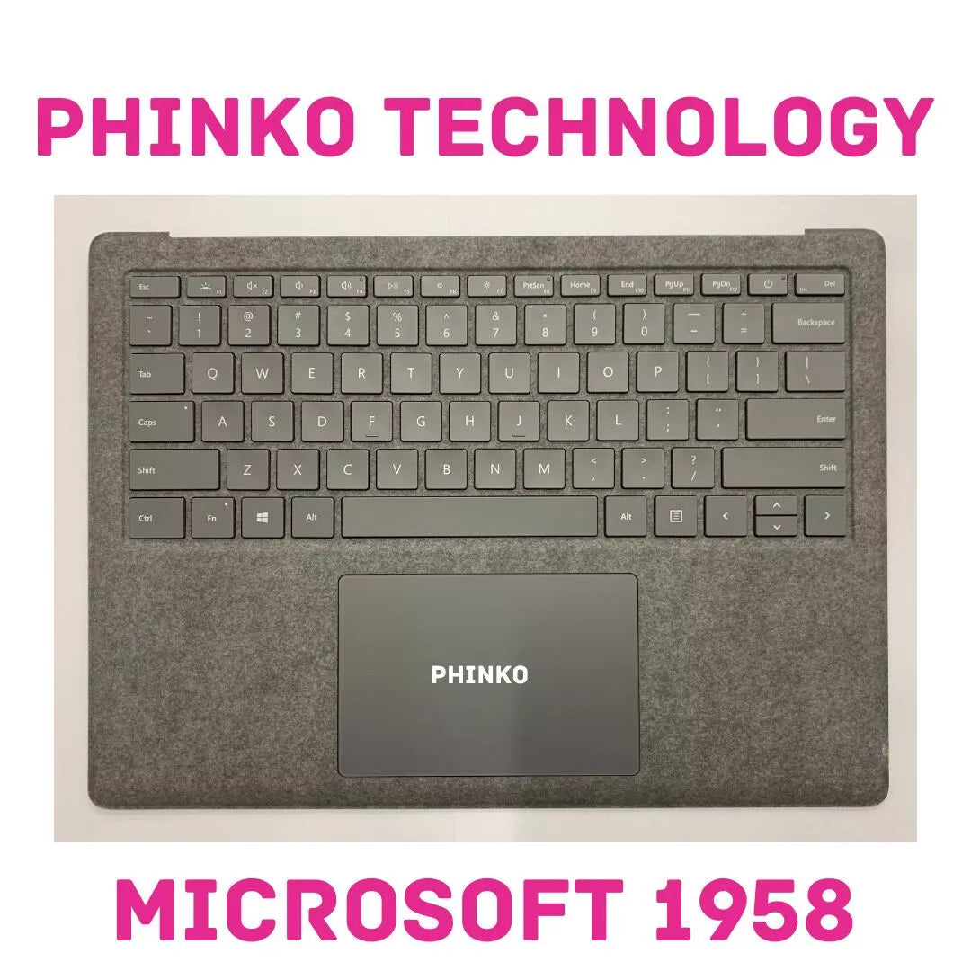 1958 Microsoft Surface Laptop Palmrest Keyboard Touchpad