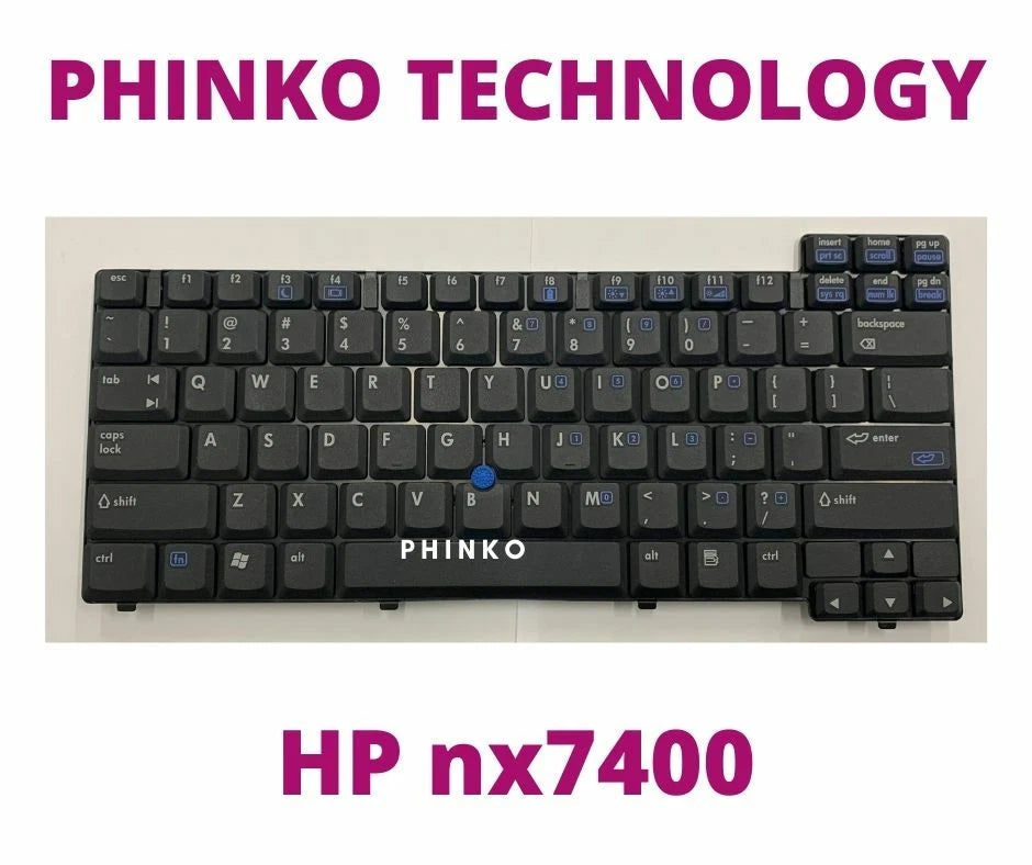 Keyboard HP NX7300 NX7400 BLACK US 413554-001