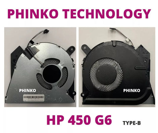 CPU Cooling Fan For HP ProBook 450 G6 G7 455 G6 G7 TYPE B