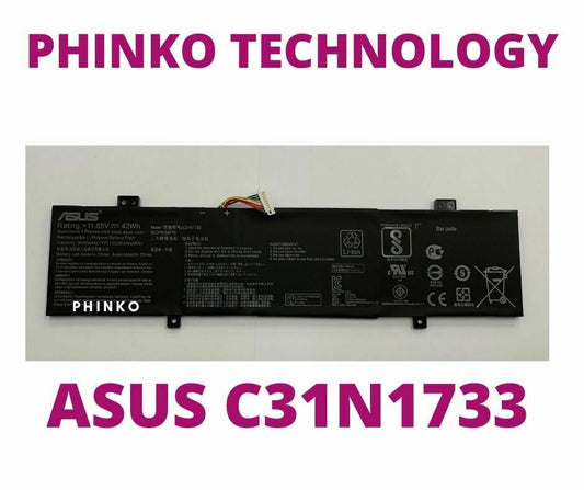New Original C31N1733 Battery for Asus VivoBook Flip 14 TP412FA TP412UA TP470EA